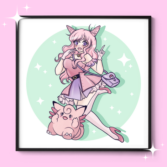 Clefairy Print